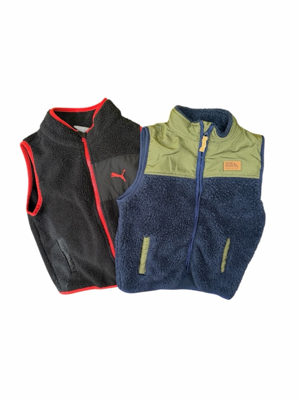 Puma and Eddie Bauer Vest Set